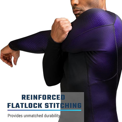 Hayabusa Fusion Long Sleeve Jiu Jitsu Rashguard