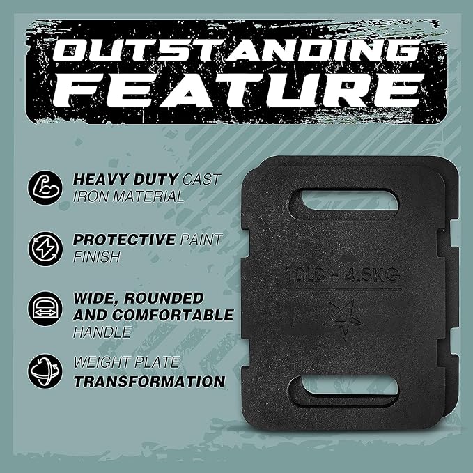 Yes4All Adjustable Ruck Weight with Straps for Rucking, Swings, Squat & Strength Training - Multiple Weights: 10LB to 40LB