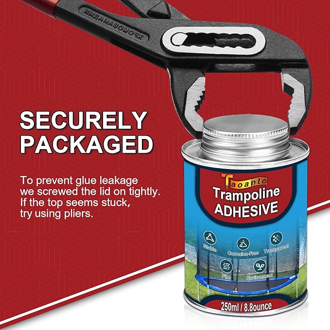 Trampoline Patch Repair Kit, 3 Shape Patches, Upgrade Accessories for Repairing Tears or Holes in Trampoline Mats