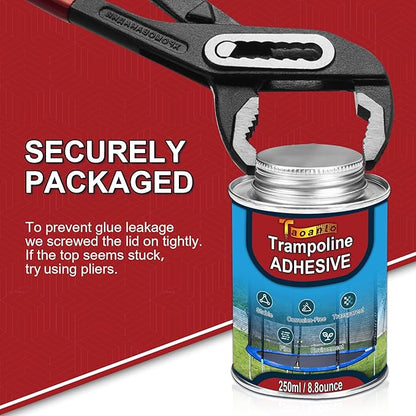 Trampoline Patch Repair Kit, 3 Shape Patches, Upgrade Accessories for Repairing Tears or Holes in Trampoline Mats