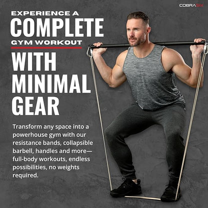 Resistance Bands for Working Out Men and Women | Resistance Bands for at Home Workouts, Powerlifting, Stretching, WOD, Strength Training and Pull Ups
