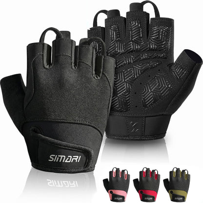 SIMARI Breathable Workout Gloves for Men & Women, Weight Lifting Gloves with Padded, Grip, Full