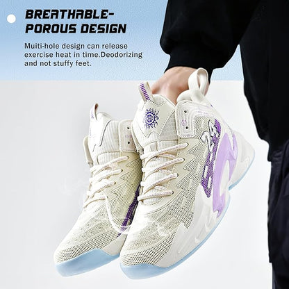 Men Basketball Shose Breathable Men Non Slip Outdoor Fashion Sneakers