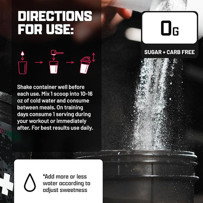 Nutrex Research EAA Hydration | EAAs + BCAA Powder | Muscle Recovery, Strength, Muscle Building, Endurance | 8G Essential Amino Acids + Electrolytes | 30 Servings (Fruit Punch)