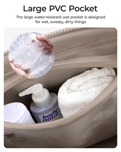BAGSMART Duffle Bag for Travel, Gym Bag for Women, Weekender Carry on