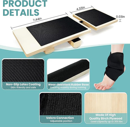 Single Leg Balance Board for Ankle Rehabilitation, Ankle Foot Strengthener, 1 Pc Ankle Brace, Daily Stability Training, Physical Therapy, Plantar Fasciitis Relief, Posture Correction, Balance Training