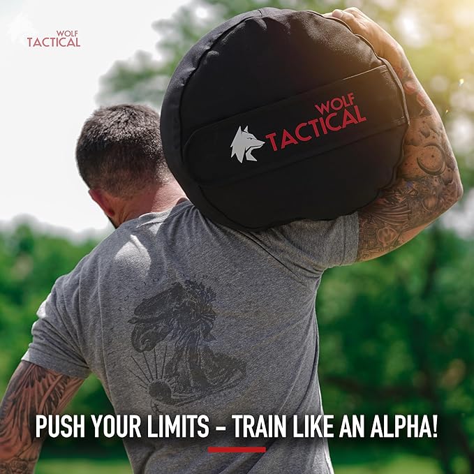 WOLF TACTICAL Sandbag Workout Bag Sand Bags for Weight Training Workout Sandbag Fitness Sand Bag