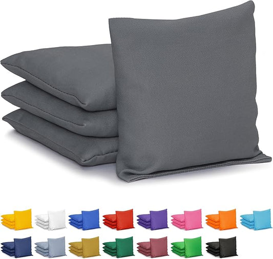 GoSports Classic Cornhole Bean Bags Set of 4-16 Colors Available - Regulation All Weather, Mix and