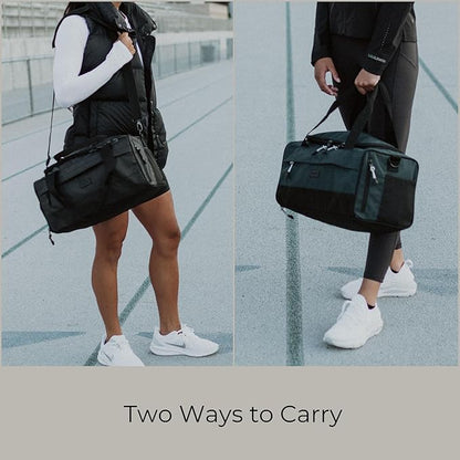 Vooray 22L Boost Duffle Bag – Small Gym Bag for Men and Women, Lightweight Travel Duffel with Shoe Compartment, Durable Sports Tote for Fitness, Training, Overnight Use, and Weekend Trips