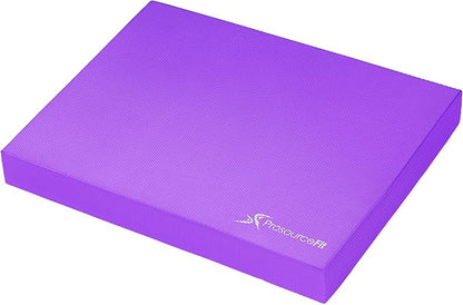 ProsourceFit Exercise Balance Pad ??Non-Slip Cushioned Foam Mat & Knee Pad for Fitness and Stability Training, Yoga, Physical Therapy