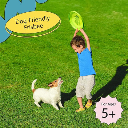 Wham-O Frisbee Fastback Flying Disc, 9.35 Inch Dog-Friendly Lightweight Sports Disc Toy for Outdoor Beach Backyard Games,Team Sports and Family Fun - 100g