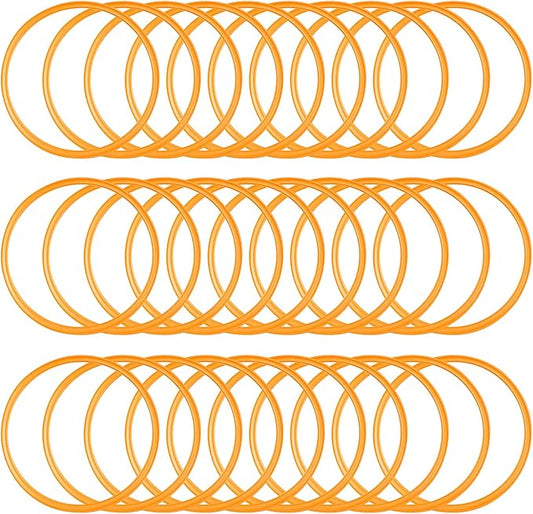 Deekin 40 Pcs Agility Rings Speed and Agility Training Rings Exercise Speed Circle Jumping Hoops for Training Toss Equipment, 15"