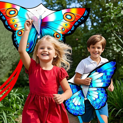 Xida Butterfly Kite for Kids & Adults, Easy to Fly, Ages 4-8, Large Kite with 300ft Handle, Perfect for Beach Trips