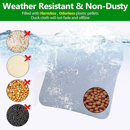 EunHo Cornhole Bags Set of 8 Regulation Size & Weight Corn Hole Bean Bags Official Professional All Weather for Tossing Game with Carry Case