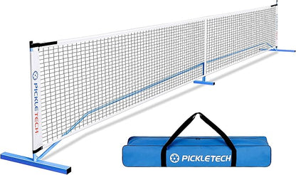 Portable Pickleball Net - 22 FT USAPA Regulation Size, Applies to Indoor & Outdoor & Driveway, Pickle Ball Net System with Carrying Bag