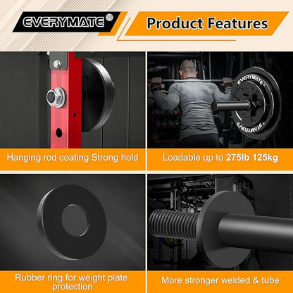 Weight Plate Storage Rack, Olympic Weight Plate Holder, Bumper Plate Storage, Home Gym Organizer