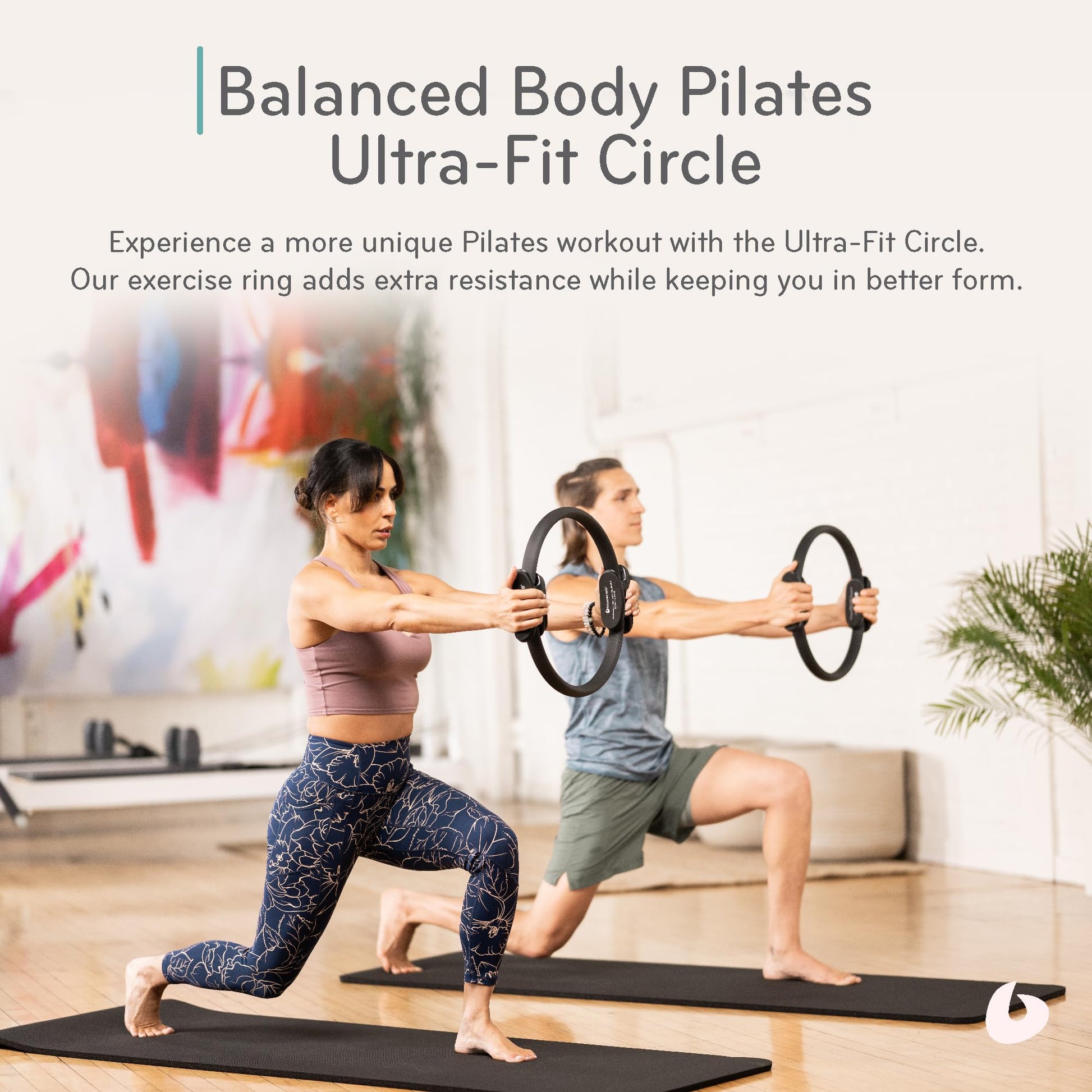 Pilates Ring, Ultra-Fit Circle, Balanced Body Fitness Ring, Magic Circle