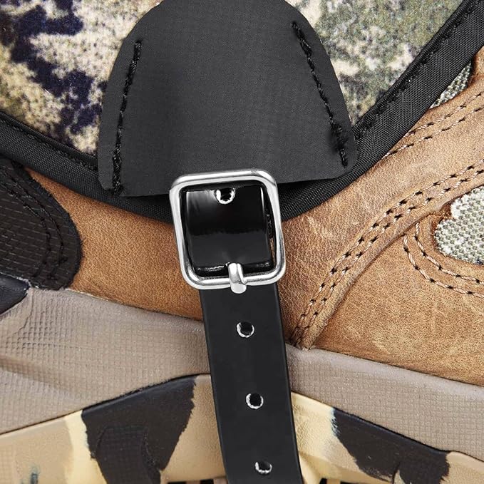 TREKMASTER Hunting Gaiters Leg Gaiters - Ultra Waterproof Leg Gaiters, Adjustable Snow Boot Gaiters for Hiking, Hunting, and More