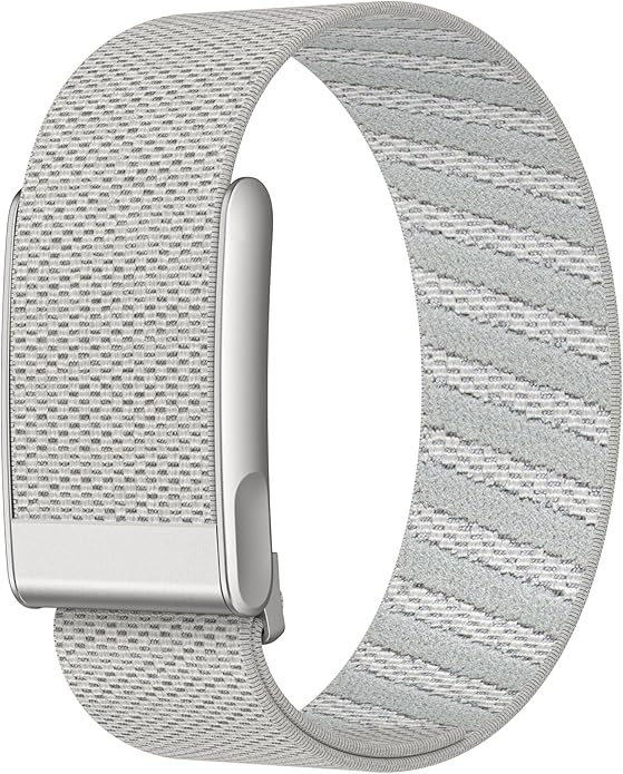 VeveXiao Stretchy Nylon Wristband Compatible with Whoop 5.0/Whoop MG Bands,Soft Stretchy Nylon Sports Loop Replacement Bands for Men Women, with Metal Frame Adjustable Connector