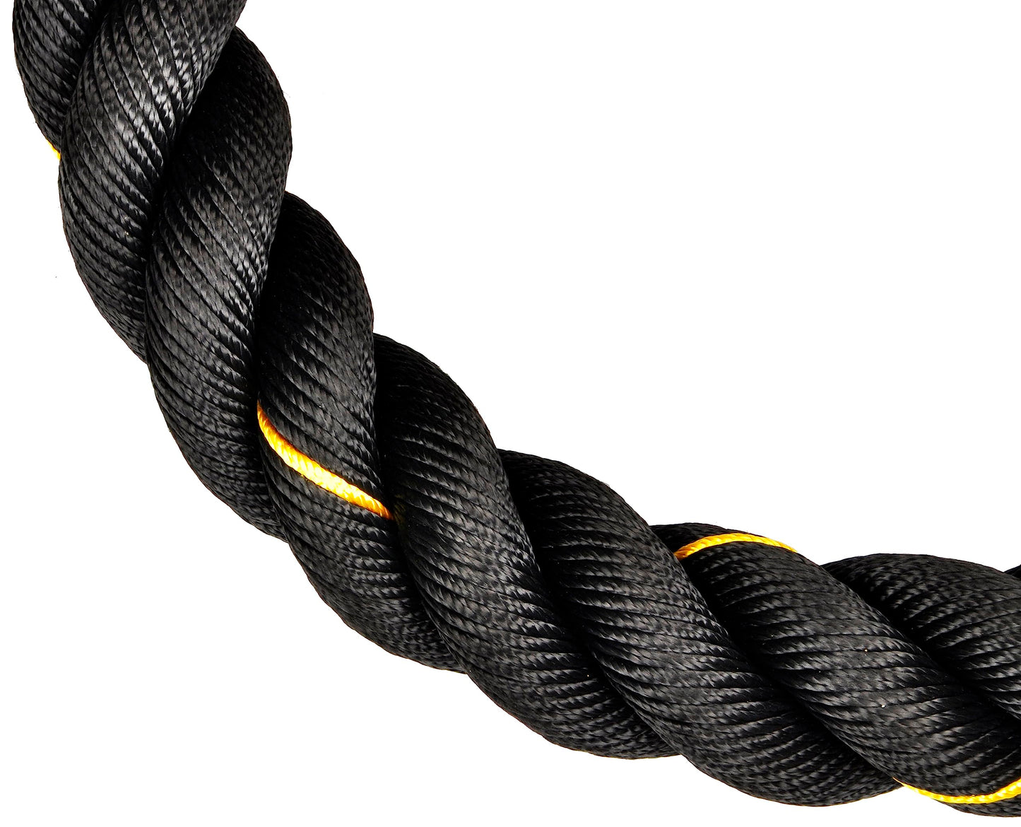 Fitvids Battle Rope 1.5Inch Diameter Poly Dacron 30 FT Length, Heavy Ropes for Home Gym and Workout