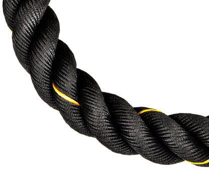 Fitvids Battle Rope 1.5Inch Diameter Poly Dacron 30 FT Length, Heavy Ropes for Home Gym and Workout