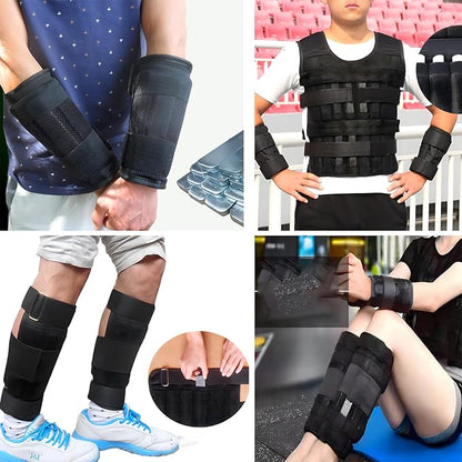 Weight Vest Plates, Adjustable Steel Weighted Plates For Vest, Round Head Strength Training Plates Workout Equipment For Weight Training, Running, Jogging, Cardio - For Men & Women