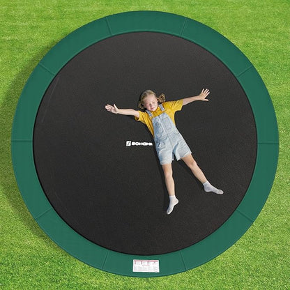 SONGMICS Trampoline Pad, 8ft 10ft 12ft 14ft 15ft Replacement Trampoline Safety Pad, Spring Cover
