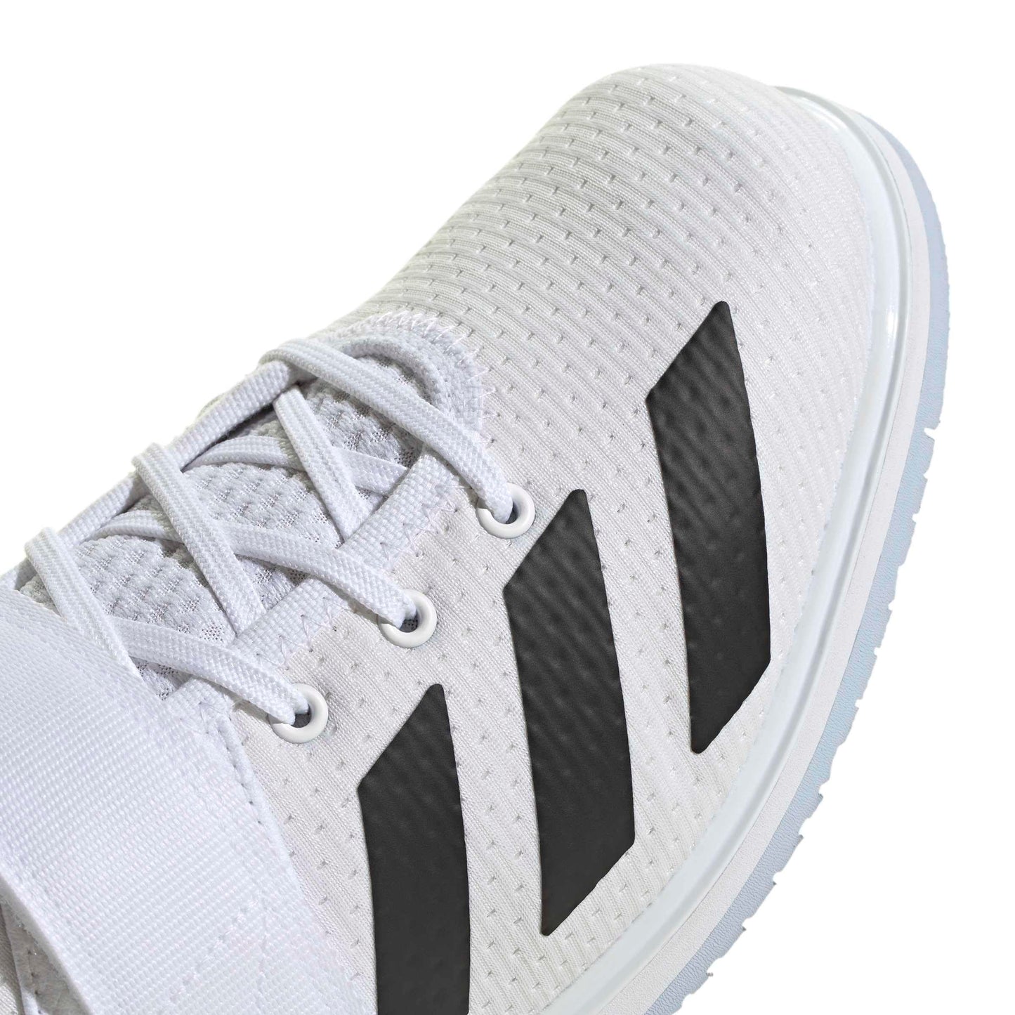 adidas Unisex-Adult Powerlift 5 Weightlifting, White/Black, 7