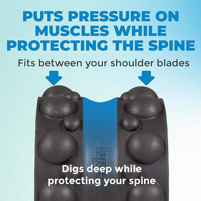 Chirp RPM Mini + XR 6" Wheel Bundle - Rolling Percussive Massager and Foam Roller Wheel, Supports Deep Tissue Massage and Back Pain Relief