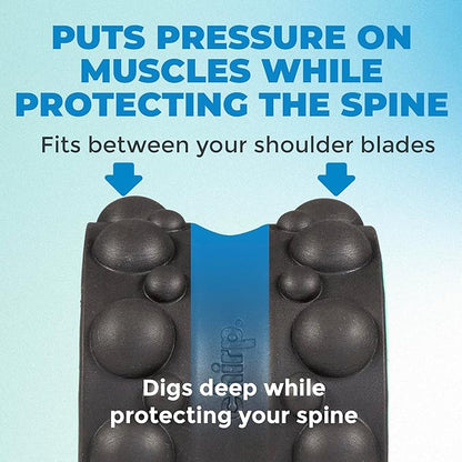 Chirp RPM Mini + XR 6" Wheel Bundle - Rolling Percussive Massager and Foam Roller Wheel, Supports Deep Tissue Massage and Back Pain Relief