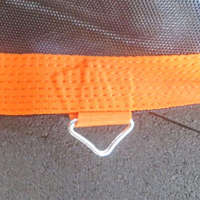 Soozier Trampoline Replacement Mat, Fits 12' Trampoline with 72 V Hooks, 5. 5" Springs, Trampoline Mat with 8 Rows of Stitching, Spring Pull Tool Spring, Frame not Included