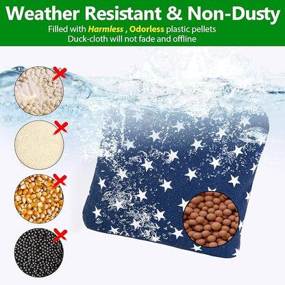 EunHo Cornhole Bags Set of 8 Regulation Size & Weight Corn Hole Bean Bags Official Professional All Weather for Tossing Game with Carry Case