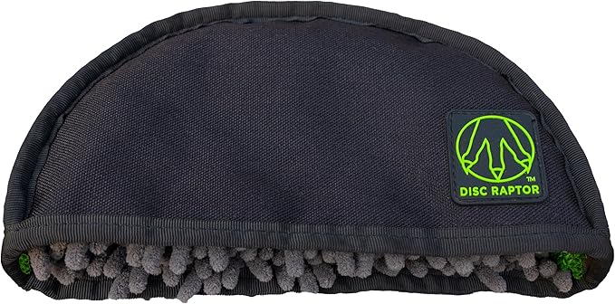 The Original Disc Golf Cleaning Tool with Microfiber & Turf | Flying Disc Golf Towel Accessories & Equipment | Patented Design