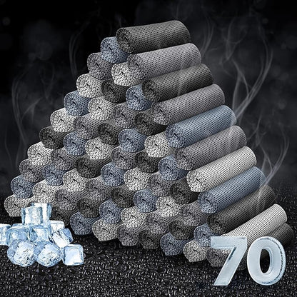 Honoson Cooling Towel Bulk - Neck & Face Cool Chilly Towels Microfiber Breathable Sport Sweat Rag for Gym, Yoga, Travel, Camping, Running, Outdoor