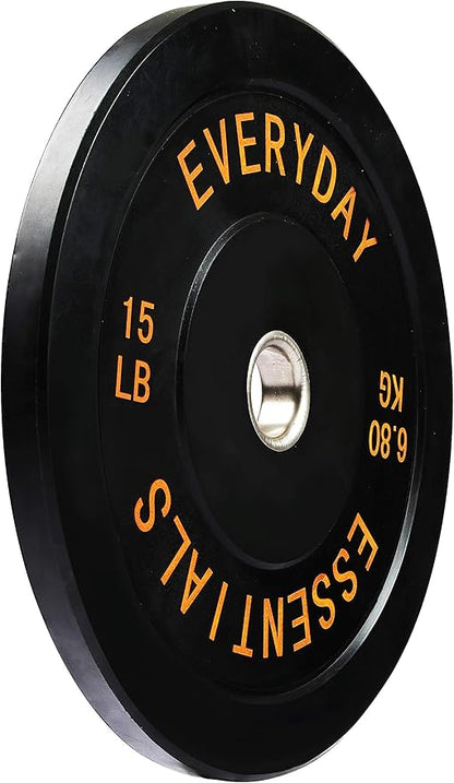 Olympic Bumper Plates Set, 2" Weight Plates for Strength Training & Weightlifting, Paris or Set or Set with Barbell, Multiple Options
