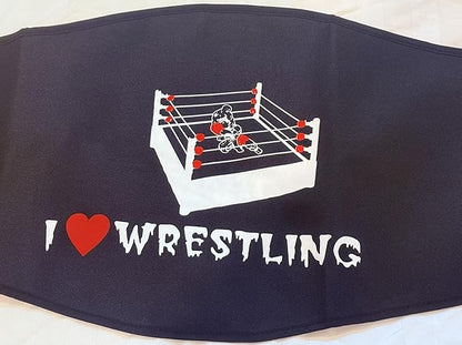 Wrestling, Boxing, Trophy Belt, FFL, Universal Replica Championship Belt Protective Cover, Carry Cover, Water and Humidity Resistant, Black and Red Colors