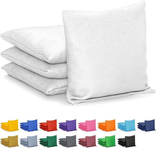 GoSports Classic Cornhole Bean Bags Set of 4-16 Colors Available - Regulation All Weather, Mix and