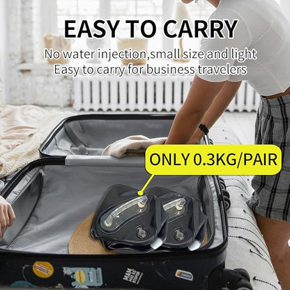 Travel Dumbbells, Water Filled Dumbbells Set, Fitness Exercise Dice 15/20 lbs, Portable Fitness Equipment, Fun for Strength Training, Core Training