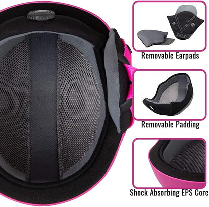 SPIX Ski Helmet Snowboard Helmet - ASTM Safety Standard Size Adjustable for Adults Youth Men and Women