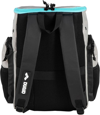 Arena Spiky III Backpack 35 Unisex Travel Gym Rucksack for Men and Women, Training Gear Equipment Bag for Swimmers, 35 Liters