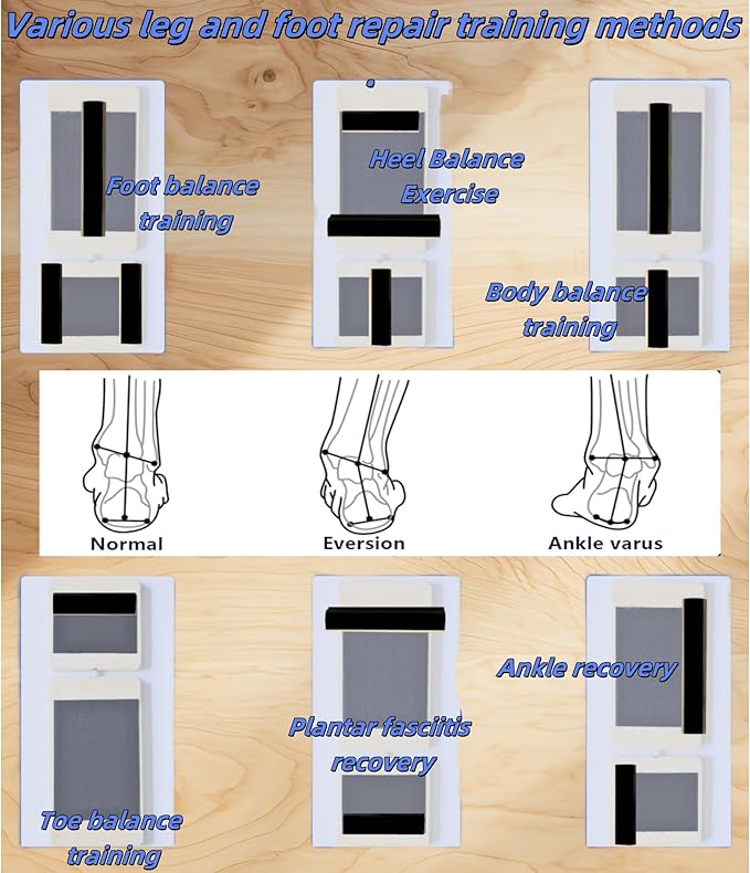 Portable Wooden Slant Board for Calf Stretching Squats Calf Stretcher Pilates Physical Therapy Equipment Adjustable Incline Board for Knees Ankle Heel Feet Leg