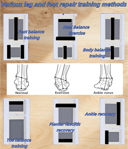 Portable Wooden Slant Board for Calf Stretching Squats Calf Stretcher Pilates Physical Therapy Equipment Adjustable Incline Board for Knees Ankle Heel Feet Leg