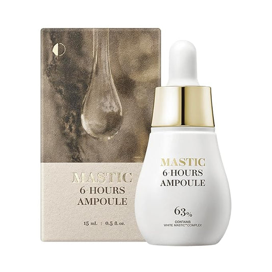 Mastina Mastic Ampoule - Facal Serum for Glass&Radiant Skin. White Mastic Complex 63% + Tranexamic