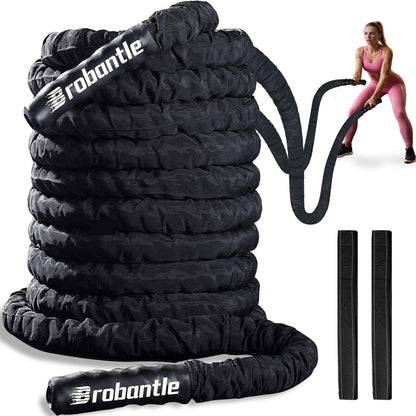 Battle Rope 40FT Battle Rope for Exercise Workout Rope Exercise Rope Battle Ropes for Home Gym