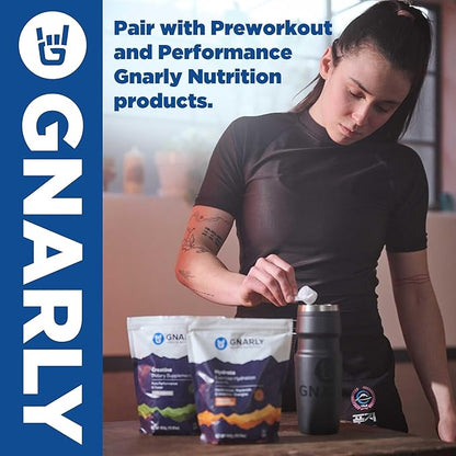 Gnarly Nutrition Vegan Plant Protein ??Chocolate Vegan Protein Powder, NSF Sport Certified ??Meal Replacement, Daily Nutritional Boost ??Lactose Free Powder ??Chocolate, 28.2 oz