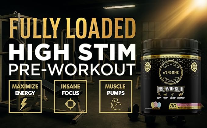 Pre Workout Powder Blue Raspberry Performance Blend- Energy with Caffeine, L-Citrulline, Beta Alaline, Himalayan Pink Salt - No Artificial Dyes (30 Servings)