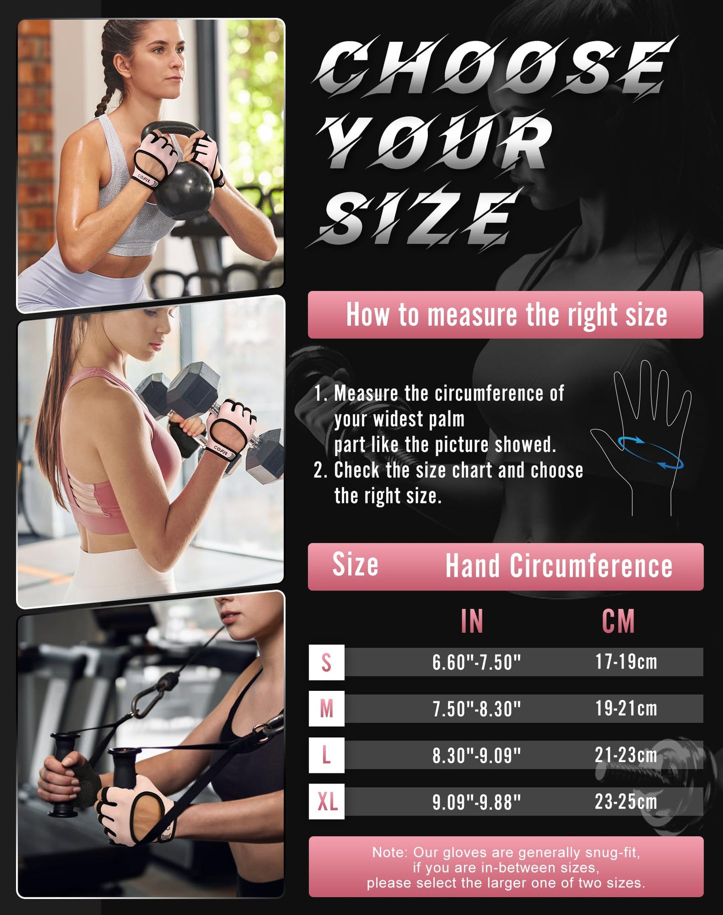 COFIT Breathable Workout Gloves, Antislip Weight Lifting Gym Gloves for Men Women, Superior Grip &