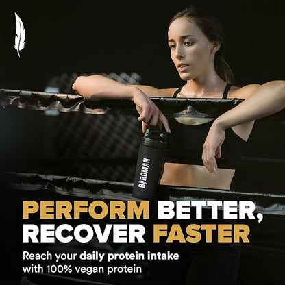 Falcon Performance Vegan Protein Powder, 31g Protein, 5g Creatine, 5g BCAA, Probiotics, Electrolytes, Pre Workout, Low Carb, Sugar Free & Dairy Free, Plant Based Vanilla Protein -19 Servings