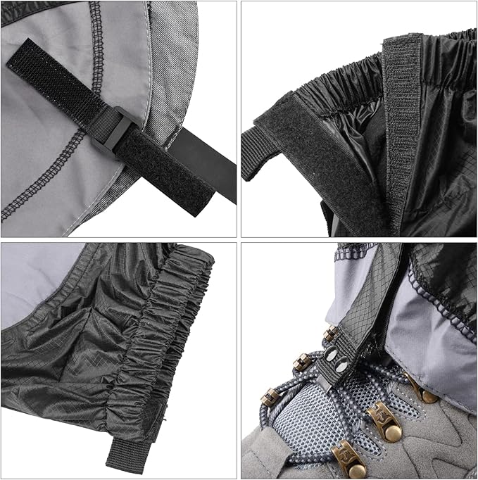 TRIWONDER Gaiters Low Gators Lightweight Waterproof Ankle Gaiters for Hiking Walking Backpacking