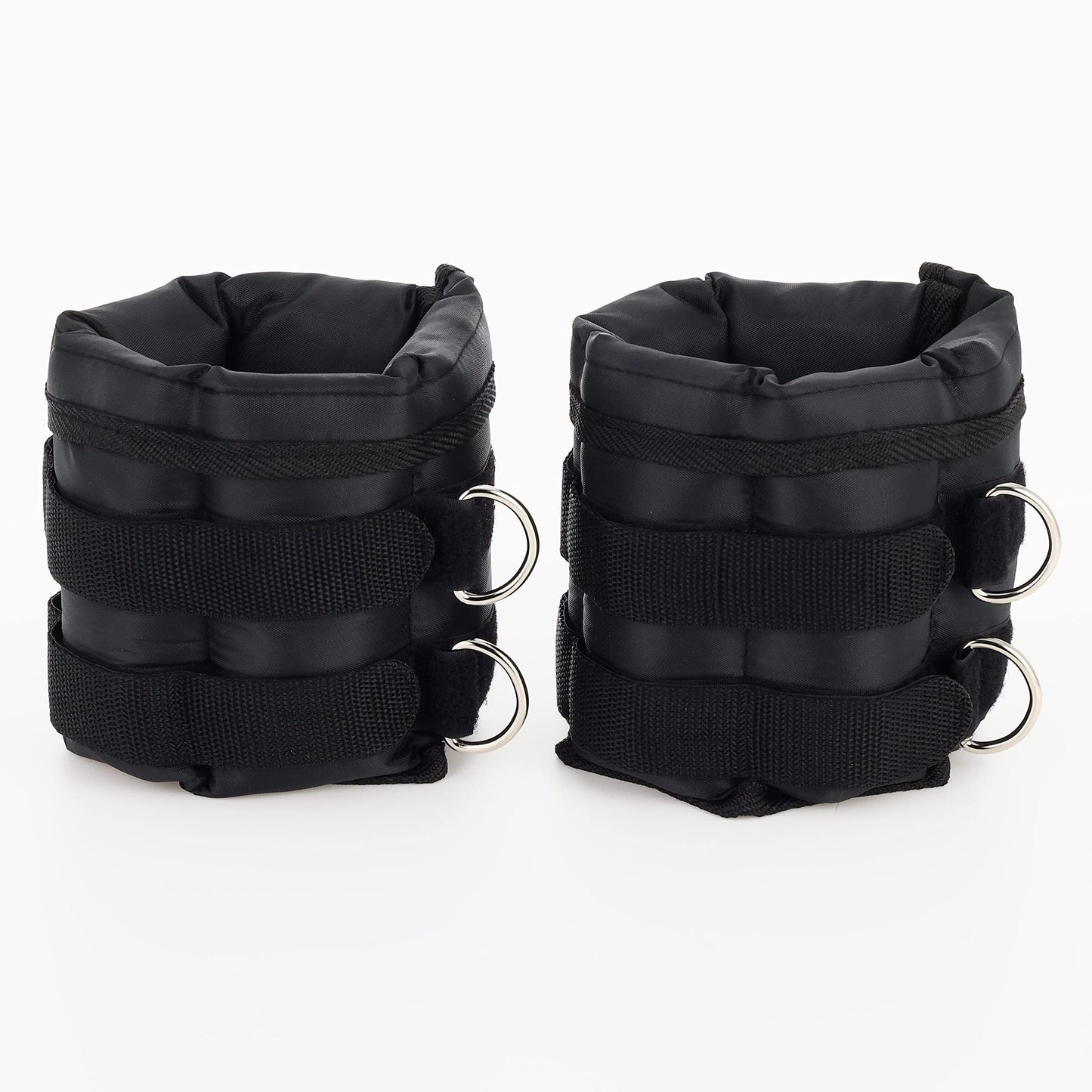 Amazon Basics Adjustable Ankle Weights for Men & Women,10 lb Set (5 lb Each), for Workouts